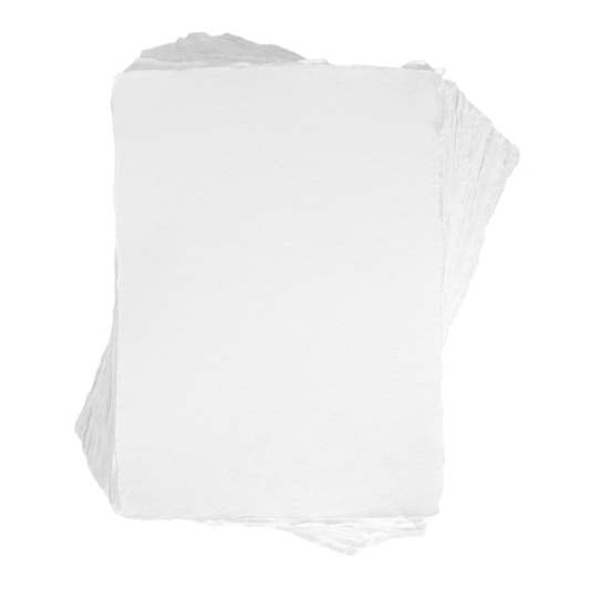 Sadie Handmade Cotton Paper (Off-White, 150 GSM)